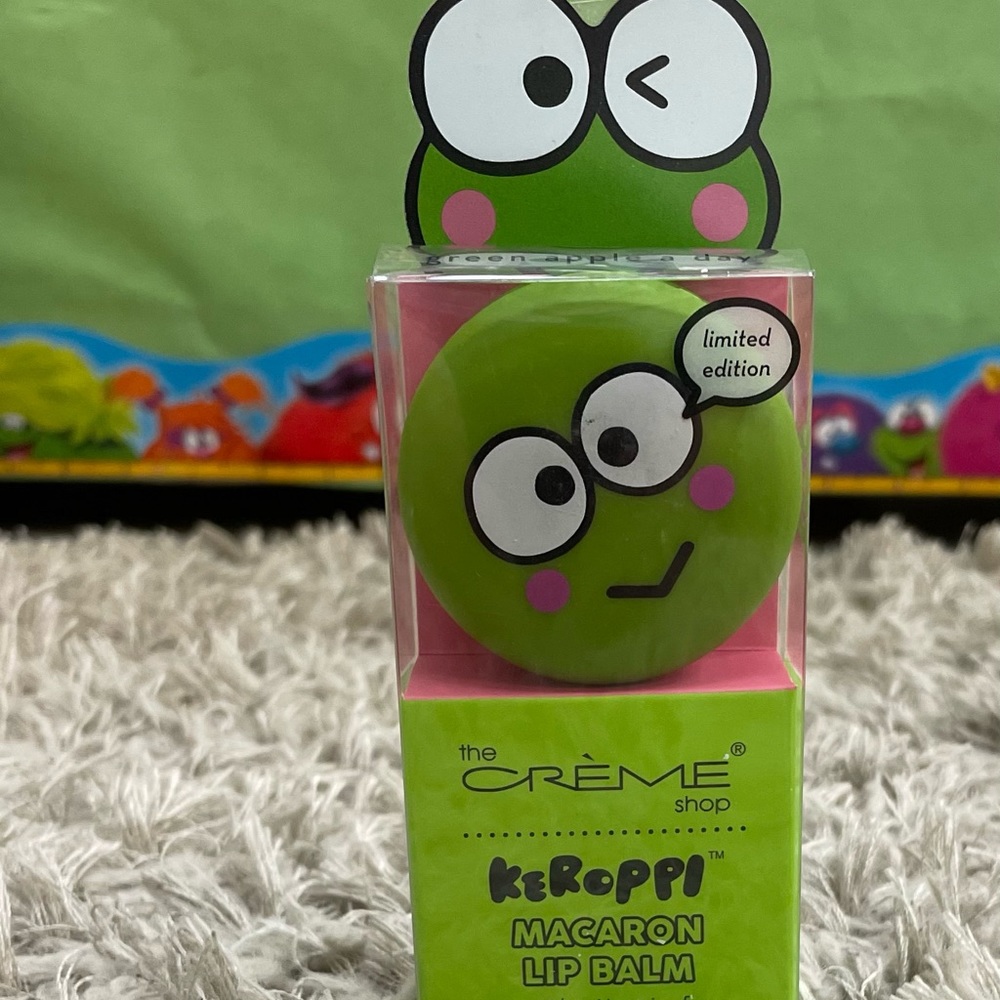 Keroppi macaron lip balm